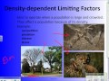 Factors Limiting Population Growth Quiz