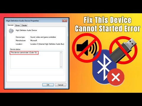 Code 10 Error Fix – Device Cannot Start Problem Solve | Easy Method