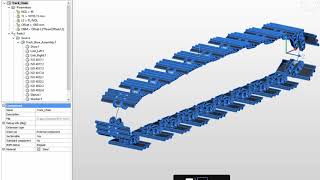 Parametric arrays of mechanical components in BricsCAD