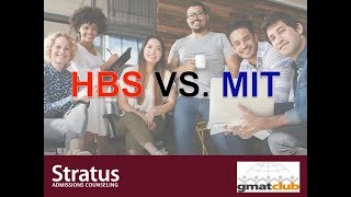 HBS vs MIT Sloan  Stratus MBA