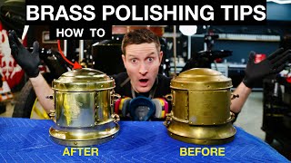 Best Car Polishing Tips: How To Polish Brass 1910 Stanley Steam Car!