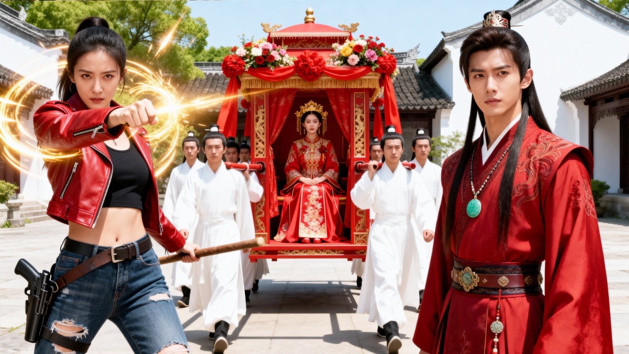 21yüzyıl kadın ajanı, zamanda yolculuk yapıp ölmek üzere olan prensle evlenir ve onu kurtarır!