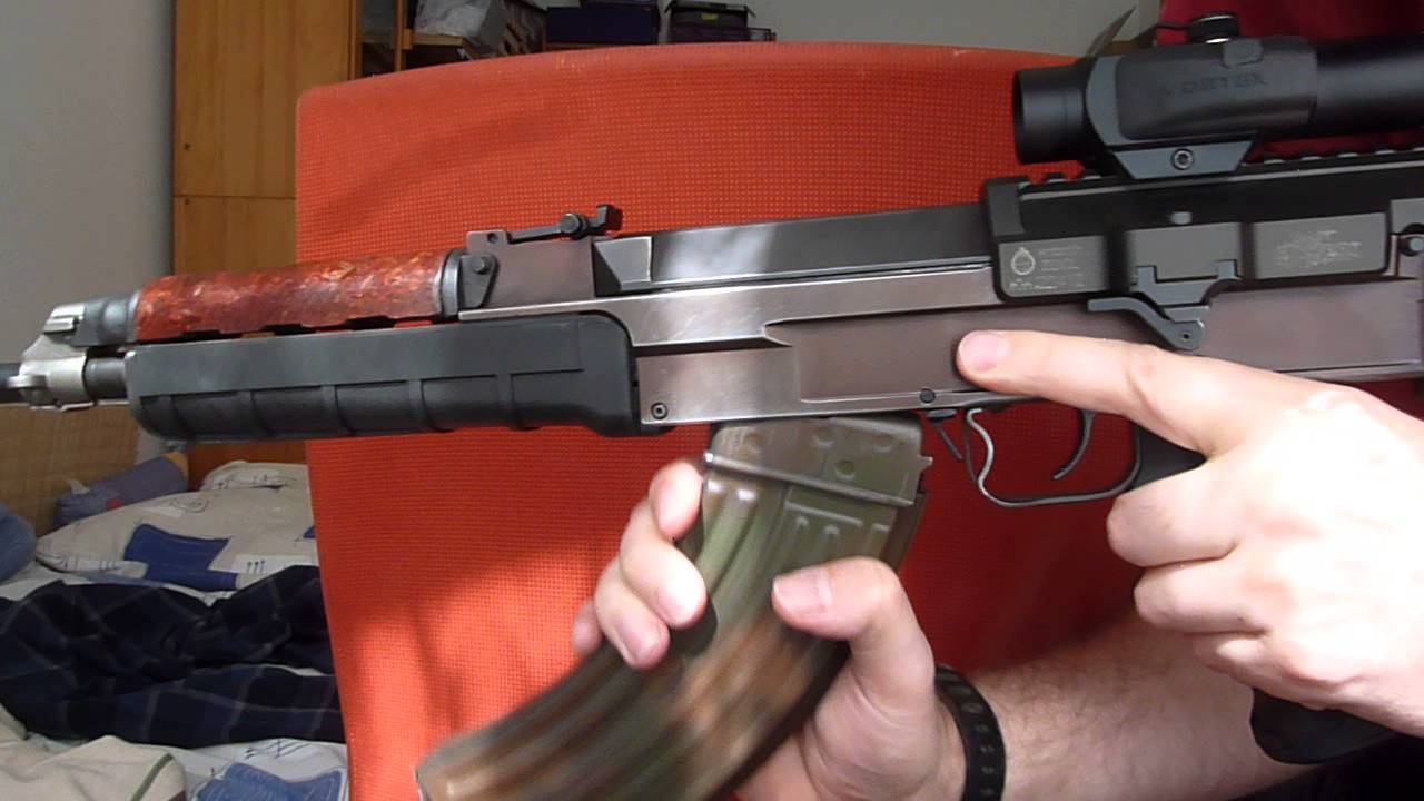 Sa vz.58 mag releaseSouth paw.