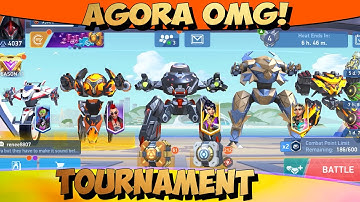 Mech Arena - Gameplay Walkthrough Part 245 - AGORA omg tournament🔥Heaven for Mortar(iOS,Android)