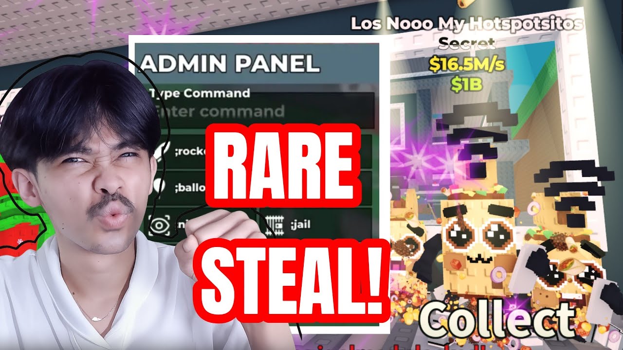 ADMIN PANEL ABUSE! - Steal a Brainrot (#7) - YouTube