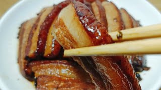四川正宗咸烧白做法 肉香耙软 做法独特 味道巴适 过节来一碗