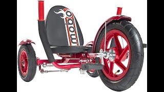 Mobo Mity Sport Safe Tricycle. Toddler Ride On Trike. Pedal Go-Kart 3 Wheel Car Red || by kidstvno1