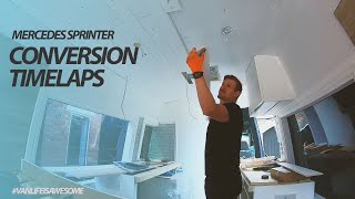 VANCONVERSION | FULL TIMELAPS BUILD PROCESS OF AN AWESOME DIY LUXURY VAN CONVERSION