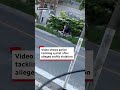 Video shows Toronto police tackling cyclist after alleged traffic violation