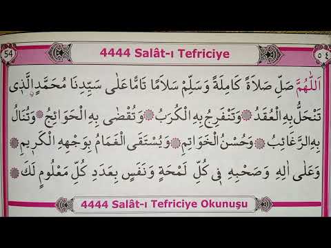 Salati Tefriciye salati nariye: & Ahmet yıldız