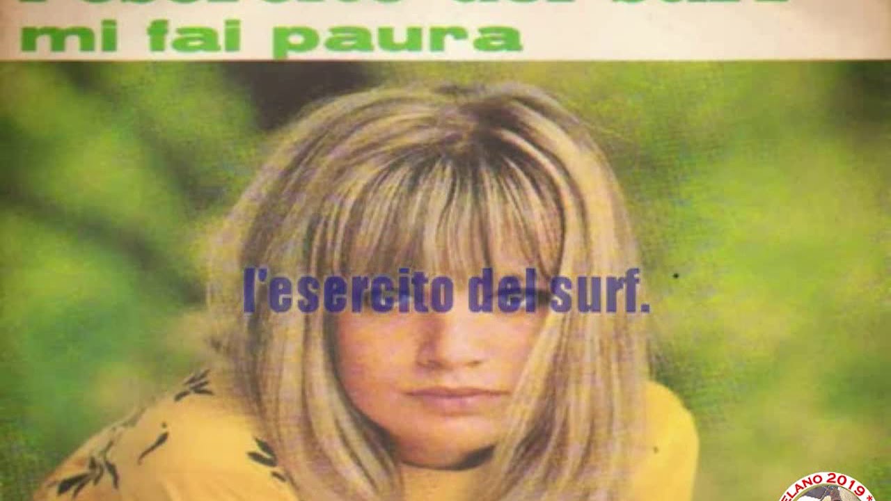 Catherine Spaak L´esercito del surf KARAOKE FAIR USE YouTube Catherine Spaak L´esercito del surf KARAOKE FAIR USE YouTube