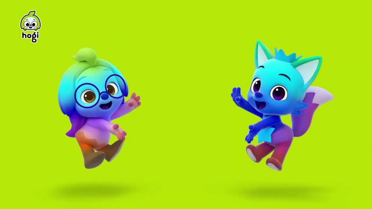 Hogi & Pinkfong Colorful Theme Compilation Jingle Play Intro Logo Sponsored by Preview 2 Effects