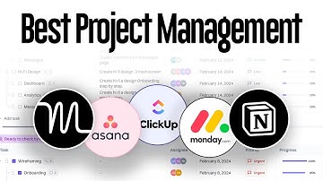 Best Project Management Software for 2025? Motion vs Asana vs ClickUp vs Monday vs Notion