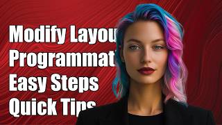 how to MODIFY a constraint layout programmatically?