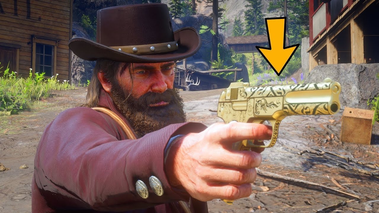 NOUVEAU PISTOLET "M1899" RED DEAD REDEMPTION 2 YouTube