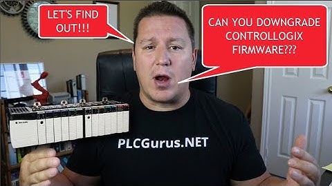 PLCGurus.NET - How To Downgrade ControlLogix Processor Firmware