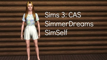 Sims 3: Create-A-Sim: Simself