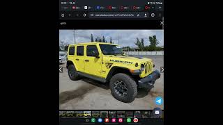 Продан в пути Jeep Wrangler Rubicon 2023 г.в. 100 % оригинал. Авто из США Балашиха 8-925-772-91-05