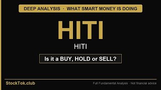HITI (HITI) — HOLD | Full Deep Dive | StockTok