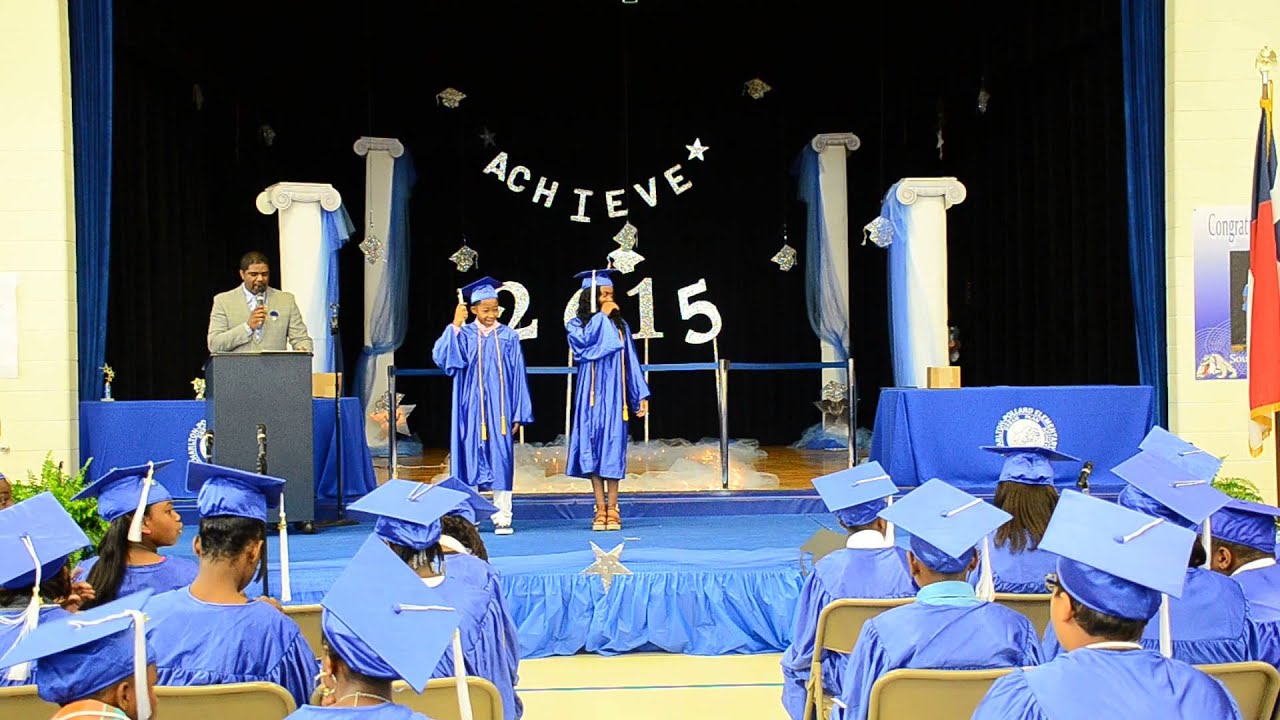 CharltonPollard Elementary School 5th Grade Cap and Gown Ceremony Pt