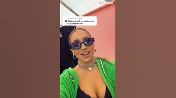 tate mcrae tells her favourite song to perform live