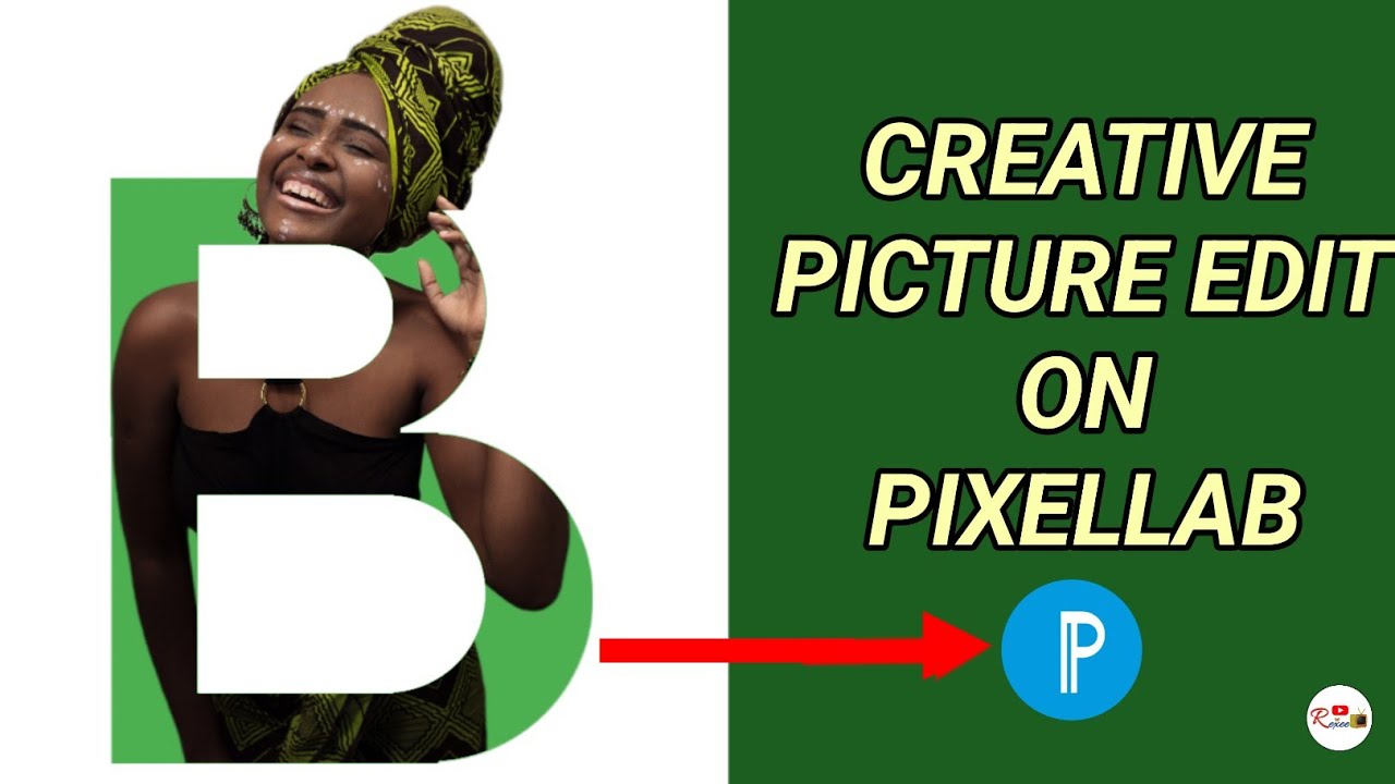 How to Place an Image inside a Text On Pixellab