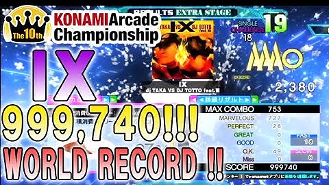 [10th KAC]IX CHALLENGE 999,740 / WORLD RECORD!!!