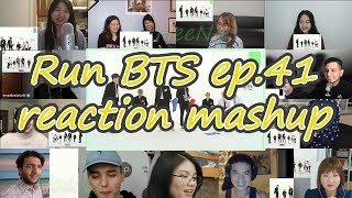 [BTS] Run BTS 달려라 방탄 ep.41｜reaction mashup