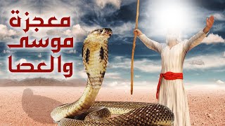 معجزة موسي مع السحرة ولماذا أمن سحرة فرعون حين القي موسي عصاه ( قالوا أمنا برب هارون وموسي )..!