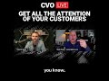 Get all the attention of your customers - CVO Live with Shep Hyken and Valentin Radu