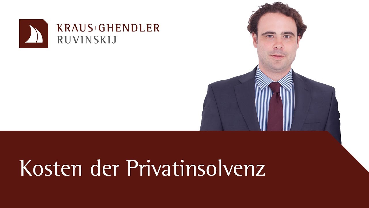 Update Kosten einer Privatinsolvenz - Erklärt vom Fachanwalt