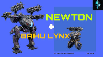 NEW Titan Newton + Baihu Lynx | War Robots Gameplay