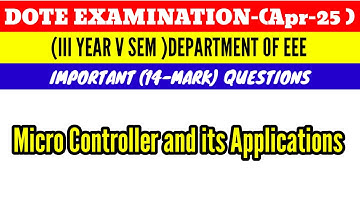 Microcontroller and it