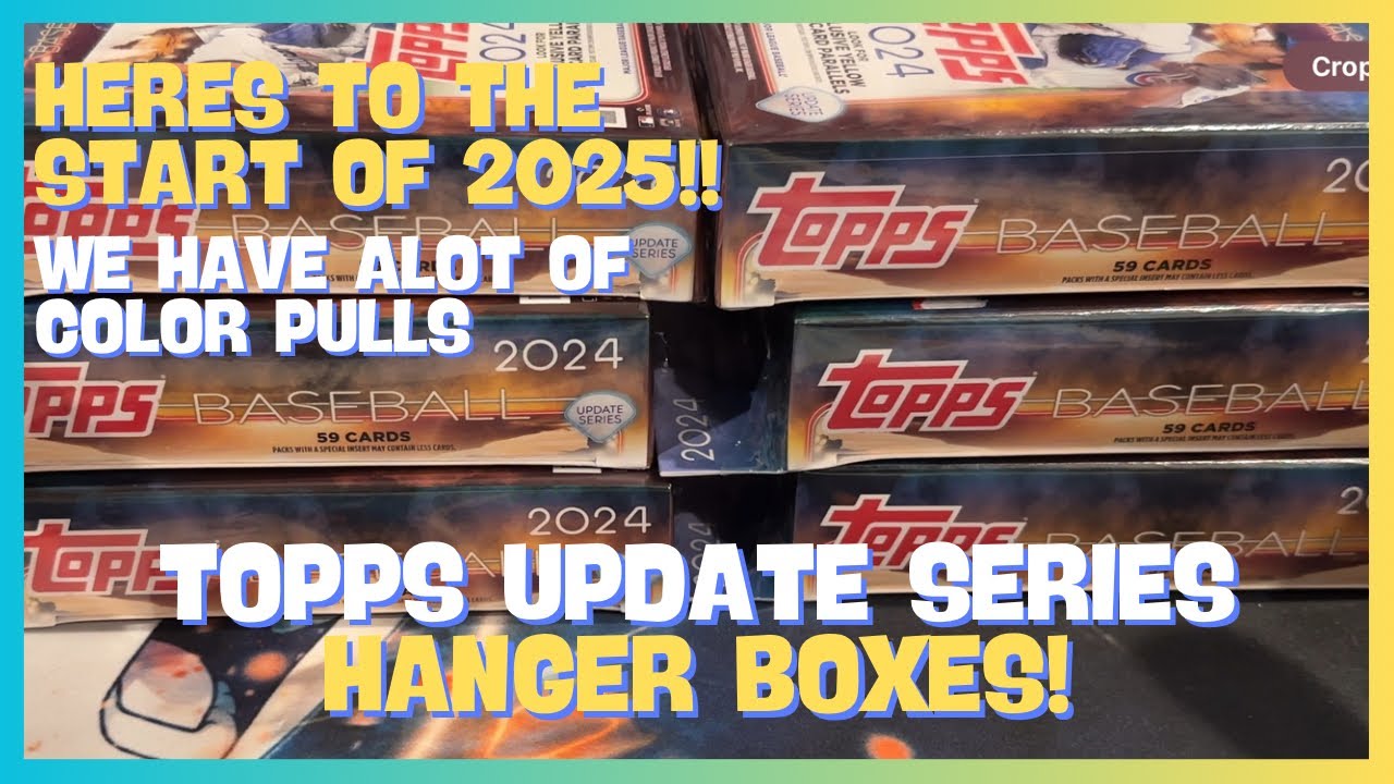 LOVE TO SEE COLOR, TOPPS 2024 UPDATE SERIES HANGERS - YouTube