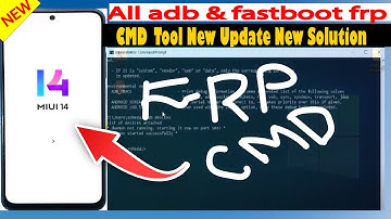 All ADB & Fastboot Commands To Remove FRP On All Brand Mobiles & How To Use.