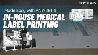 In-house Medical Label Printing Made Easy with ANY-JET II @anytronBITEKTECHNOLOGY