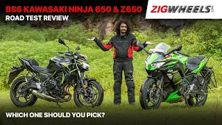 Kawasaki Ninja 650 BS6 & Z650 BS6 Road Test Review | New Look, Bluetooth Display, Performance & More screenshot 1