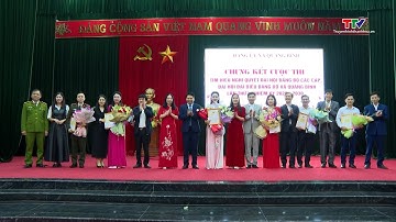 Xã Quảng Bình chung kết thi tìm hiểu Nghị quyết đại hội Đảng các cấp| NSTH