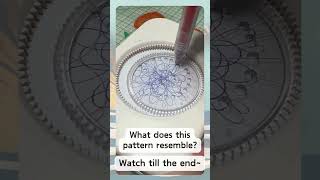 How many rotations did the pen make in total?? #shorts #spirograph #856