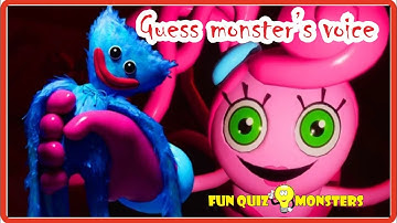 Guess The MONSTER By EMOJI & VOICE | Poppy Playtime Chapter 3