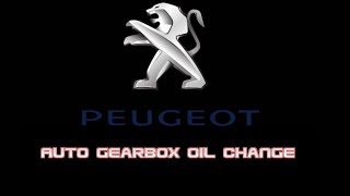 Peugeot 206/206cc Automatic Gearbox Oil Change