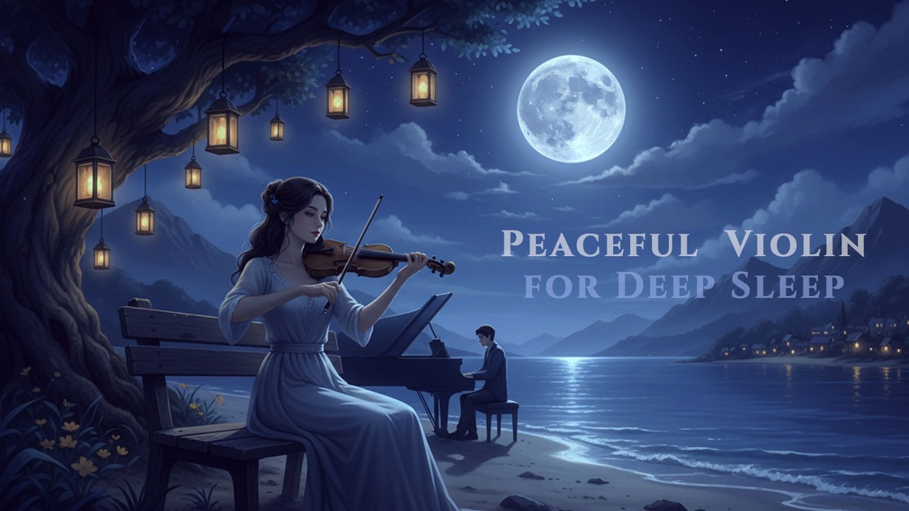 🎻 Soothing Violin Music for Bedtime Relaxation | Calm Instrumental for Deep Rest