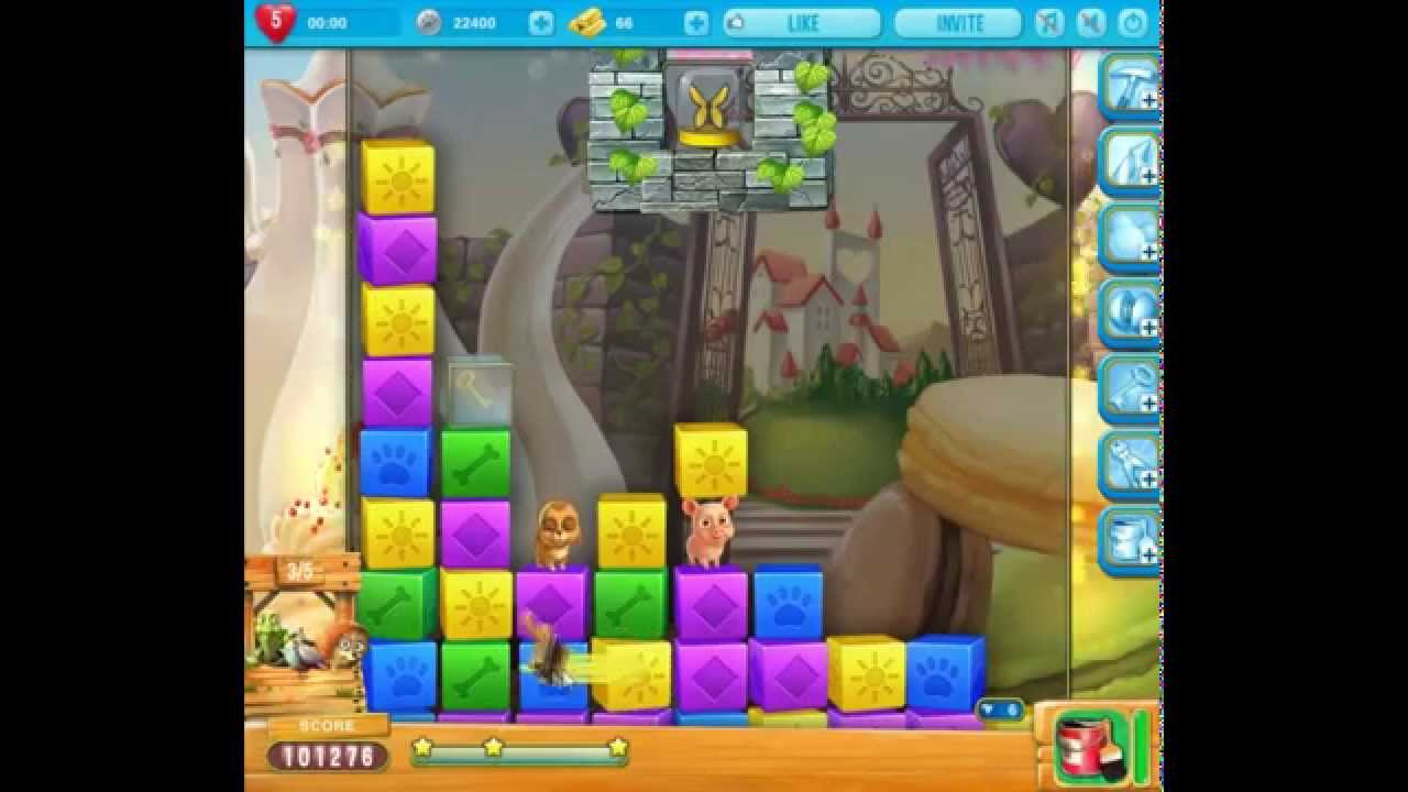 Pet Rescue Saga level 884 no hammers, nice score 😈 ►TOBIAS DEAMON◄