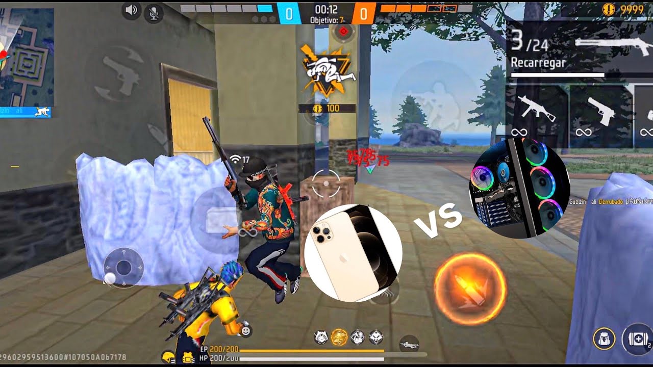 1 MOBILE X 6 EMULADORES, MAIS SE EU MORRER O VÍDEO ACABA 😧🔥