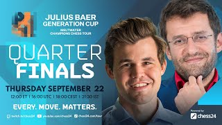 Champions Chess Tour: Julius Baer Generation Cup | Day 5 | Commentary: David, Jovanka, Kaja &amp; Simon