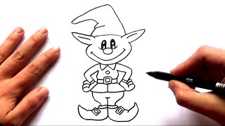 How to draw a GOBLIN easy step by step - Drawing a GOBLIN screenshot 5