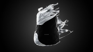 3D Product Animation ZERO Waste Backpack Commercial