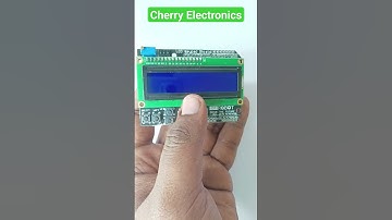 16*2 LCD Keypad Shield For Arduino