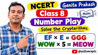 Solve the Cryptarithms [Puzzles] Class 8, Number Play, Chapter 5, Ganita Prakash @tutorasif
