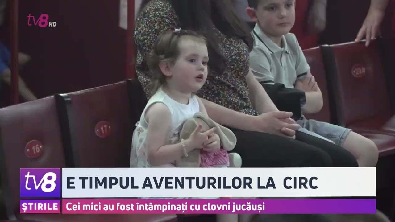 E timpul aventurilor la circ. Cei mici au fost întâmpinați cu clovni jucăuși